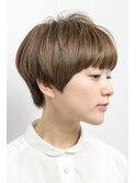 【keep hair design】ナチュラルマッシュショート☆透明感