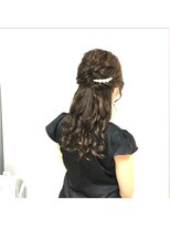 ヘアセット専門店 ナゴミ 池袋店(nagomi)&nbsp;ハーフアップ