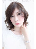 ディー(dee)&nbsp;dee 流し前髪ふんわり大人ボブ