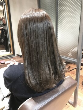 リバレッジ 広尾(Leverage) 大人とろみダークグレージュ