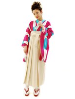 ゲッカビジン(GEKKABIJIN)&nbsp;36・レンタル二尺袖&袴-￥24500《東京着物レンタル GEKKABIJIN》