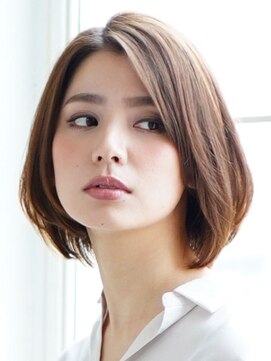 前髪なしの ひし形ショートボブ L ジジ Gigi のヘアカタログ ホットペッパービューティー