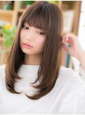 ■EVE戸頭105-3★■好感度大!大人かわいい黒髪ストレート