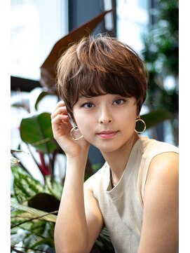 オースティン 錦糸町(AUSTIN) AUSTIN☆外ハネボブアッシュブラウンネオウルフツイストパーマ