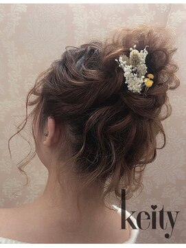 ケイティ(Keity) ルーズお団子アレンジ【TEL予約でお得】¥2300→¥2100