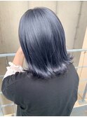 【Zina　渋谷】イメチェン毛先パーマ耳かけ×フォギーベージュ