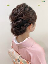 ブリエ(briller)&nbsp;TAKAKOstyle☆ふんわり訪問着アップ