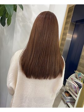 ロンドアベニール 北千住(Lond avenir) まとまるストレート☆ピンクブラウン　西田大樹