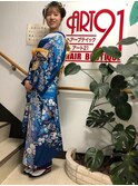 成人式ヘアメイク着付け（新日本髪）