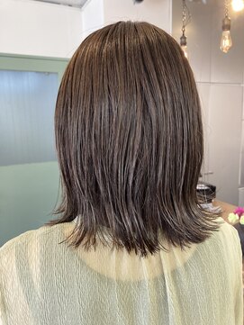 コレット ヘアー 大通(Colette hair) 細め繊細ハイライト×オリーブアッシュ★