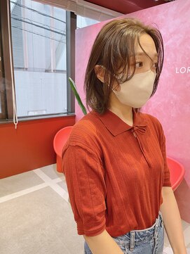 ローレンジウ(LOREN JU) 名駅/名古屋駅/学割U24/レイヤーカット/オージュア/ダブルカラー