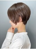 《knit銀座》大人可愛い20代30代40代ショートボブ丸み前下がり