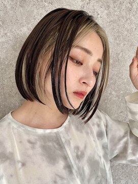 オブ ヘアー 自由が丘 ウエスト(Of HAIR WEST) フレーミングカラー 髪質改善