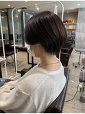甲子園口/髪質改善/ショート/ハイライト/酸性ストレート