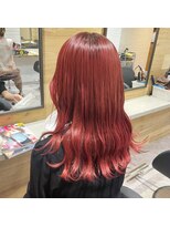 エイト 福岡天神店(EIGHT fukuoka)&nbsp;ビビットレッドカラー