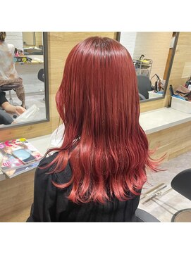 エイト 福岡天神店(EIGHT fukuoka) ビビットレッドカラー