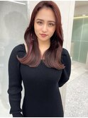 似合わせスタイル　韓国風ヘア　韓国ヘア　くびれヘア　顔まわり