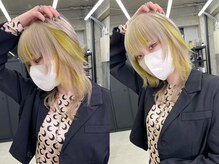 今が旬の個性派！塗り分けデザインカラー