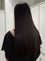 ウル 表参道(HOULe)&nbsp;バイカルテ レイヤー 髪質改善  ベージュ 酸熱トリートメント