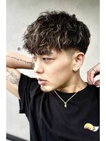 アソビ 表参道(ASOBI) ツイスパ ショートマッシュ ハイライト