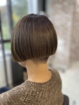 マニッシュ 吉祥寺北町店(mannish)&nbsp;コロンと可愛い刈り上げボブ