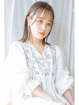 レゴ(REGO) 大人ガーリー#ダークアッシュミディアムレイヤーカット