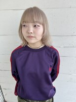 ミラコ(milaco)&nbsp;ホワイトベージュ・顔まわりレイヤー