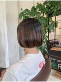 頭皮ケア+マイクロボブカット