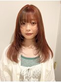 orange brown ×　brown design