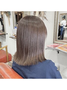 ヘアメイク アンフィ(amphi) 透明感ベージュカラー..~*＊.