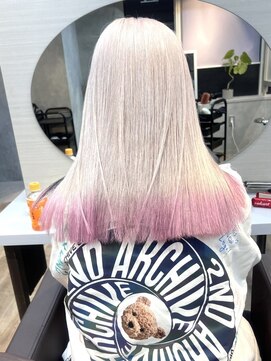 フォート(FORT) ケアブリーチダブルカラー ホワイトカラー エンドカラー