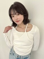 ★くびレイヤーロングエモージュイメチェンフルバングカット