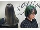 ソッフィオーネ(Soffione)の写真/【ケアブリーチ使用☆】人気のインナーカラーやハイライトまで！ダメージは最小限☆色持ちもツヤ感も◎