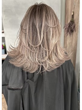 ハーシーバイアポロ 相模大野(HERSHE by apollo) 髪質改善縮毛矯正,レイヤー,縮毛矯正,白髪ぼかしハイライト.白髪