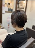 ショートボブア【髪質改善/トリートメント/白髪染め/縮毛矯正】