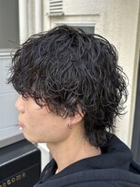 ビカムメンズヘアー 栄店(become men's hair)&nbsp;波巻きパーマ／名古屋波巻きウルフ