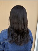 コテ巻き風パーマ