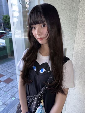 シキ(SIKI) 【yuu】顔周りレイヤーで小顔効果