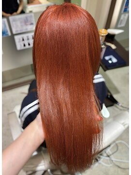 ブランシェ 高蔵寺店(BRANCHE) ブリーチ1回！【オレンジレッドカラー】