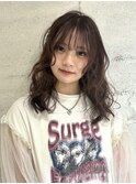 【YOKE】ナチュラルブラウンココアブラウンレイヤーパーマ風