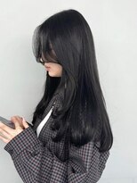 エル バイ アンキシム(elu by AHNKISM)&nbsp;韓国風レイヤーカット顔まわりくびれオルチャン 心斎橋