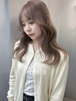 ペレ アネックス 大阪梅田茶屋町店(PELE ANNEX)&nbsp;くびれヘア/アプリコットオレンジ/夏のヘアアレンジ/梅田