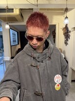 ローリー ヒロシマ(RoLLy hiroshima)&nbsp;ボルドー×おしゃれ坊主スタイル