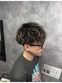 スペインカール/スパイキーショート/ブルーブラック/本八幡