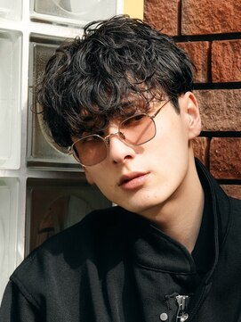 フィフス 渋谷(fifth) シャドウパーマメンズマッシュメンズパーマメンズヘア韓国ヘア