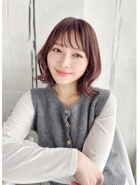 ラピス 銀座 blue店(Lapis) 《30代～大人透明感》白髪ぼかしハイライト＋艶カラー[銀座]