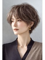 ハーツ(Heart's)&nbsp;白髪ぼかし脱白髪染め大人ショート40代50代60代