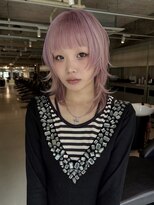 キルトプラスリム(Qilt+LIM)&nbsp;レイヤーカット×ペールピンク