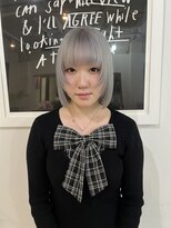 タイドヘアー(tide hair)&nbsp;ホワイトシルバー