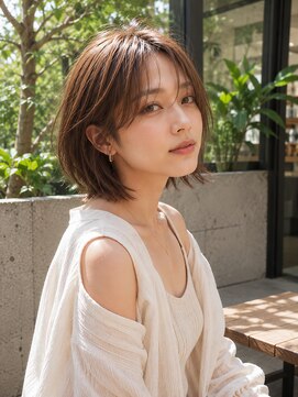 ヘアレスキュー クルアルガ レイヤーボブ